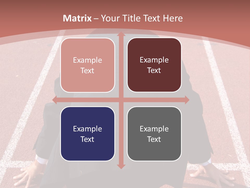 Photo Of Man With Back Pain Isolated On A Blue Background PowerPoint Template