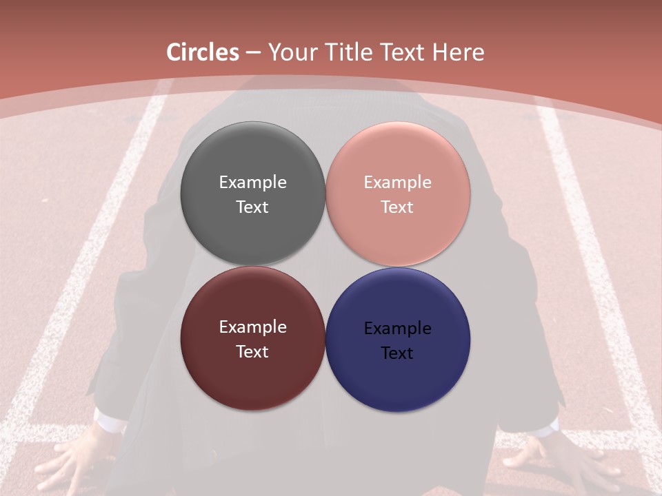 Photo Of Man With Back Pain Isolated On A Blue Background PowerPoint Template