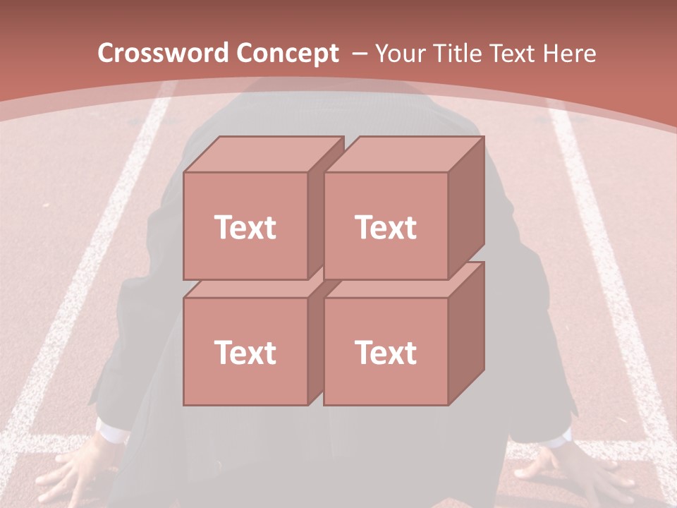 Photo Of Man With Back Pain Isolated On A Blue Background PowerPoint Template