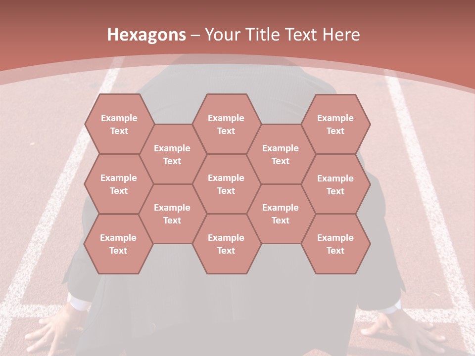 Photo Of Man With Back Pain Isolated On A Blue Background PowerPoint Template