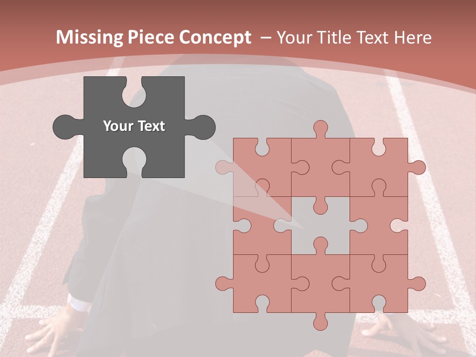 Photo Of Man With Back Pain Isolated On A Blue Background PowerPoint Template