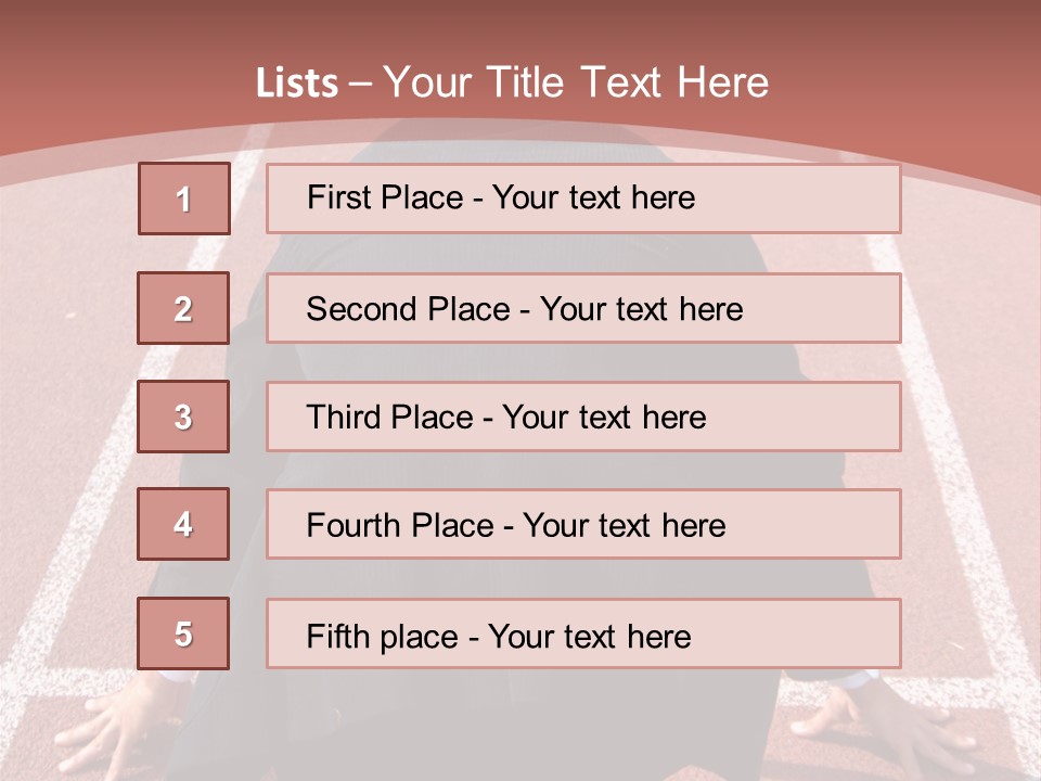 Photo Of Man With Back Pain Isolated On A Blue Background PowerPoint Template