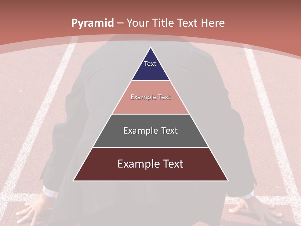 Photo Of Man With Back Pain Isolated On A Blue Background PowerPoint Template