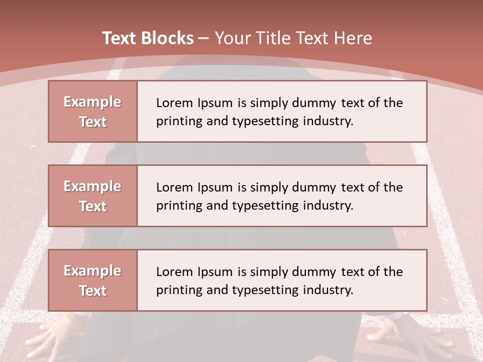 Photo Of Man With Back Pain Isolated On A Blue Background PowerPoint Template