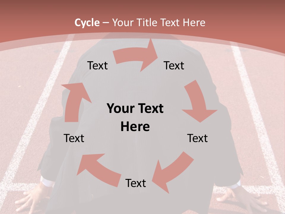 Photo Of Man With Back Pain Isolated On A Blue Background PowerPoint Template