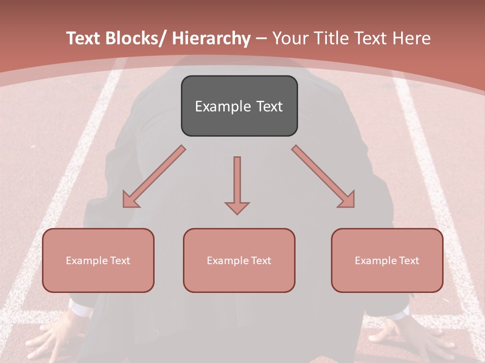 Photo Of Man With Back Pain Isolated On A Blue Background PowerPoint Template