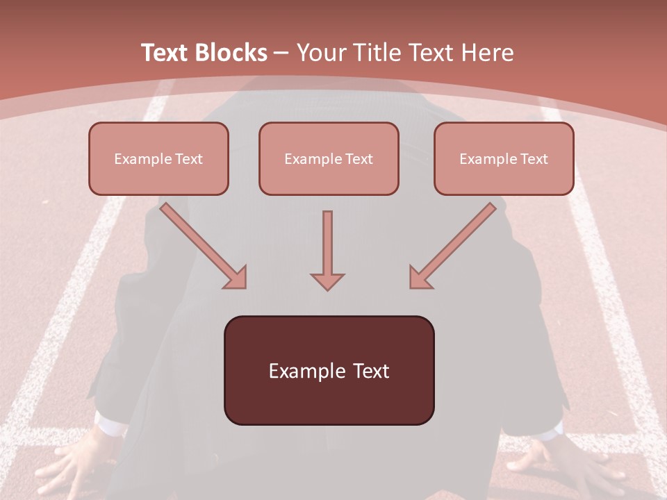 Photo Of Man With Back Pain Isolated On A Blue Background PowerPoint Template