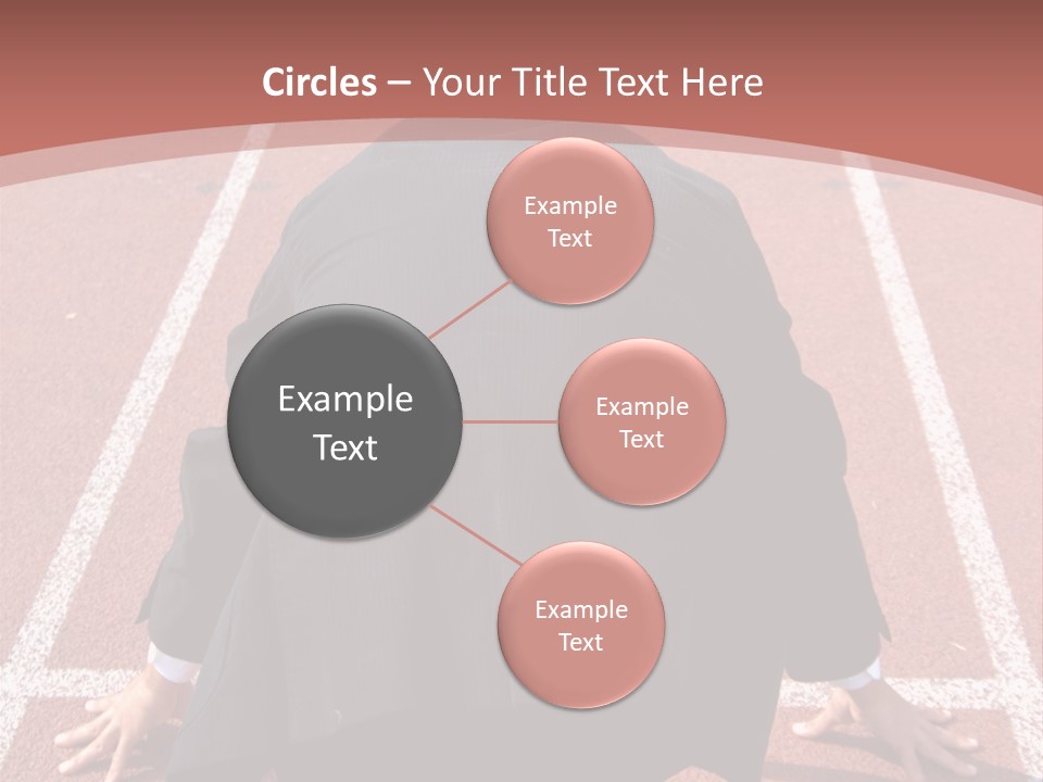 Photo Of Man With Back Pain Isolated On A Blue Background PowerPoint Template