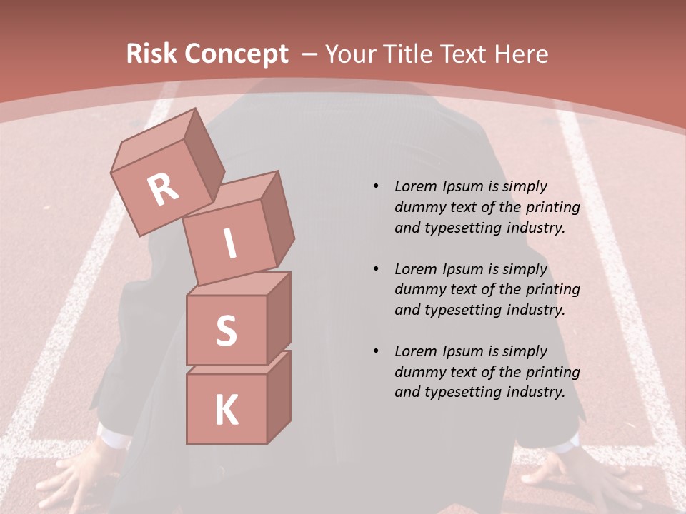 Photo Of Man With Back Pain Isolated On A Blue Background PowerPoint Template