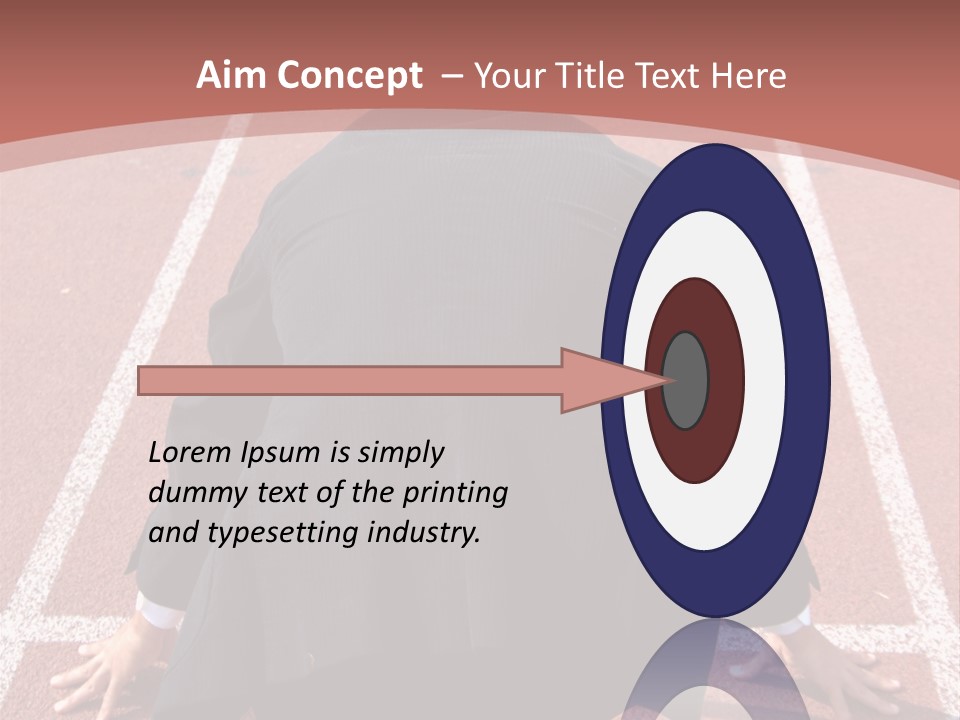 Photo Of Man With Back Pain Isolated On A Blue Background PowerPoint Template