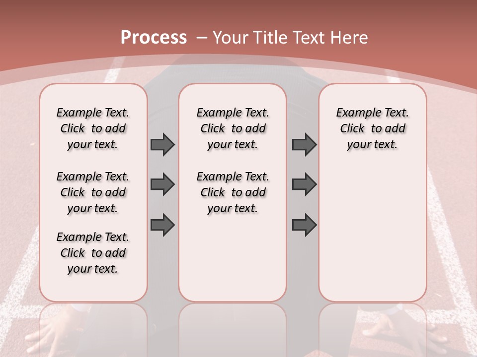 Photo Of Man With Back Pain Isolated On A Blue Background PowerPoint Template