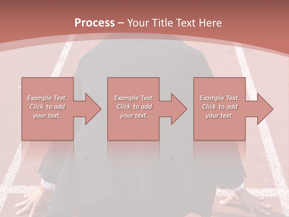 Photo Of Man With Back Pain Isolated On A Blue Background PowerPoint Template