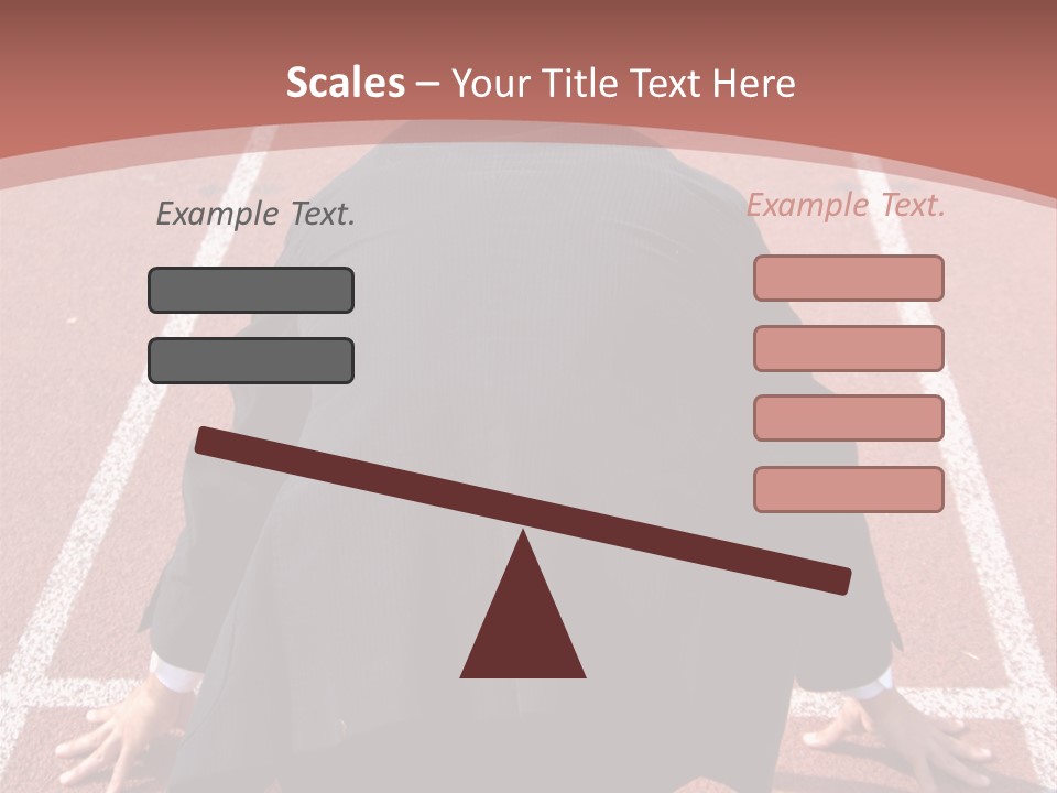 Photo Of Man With Back Pain Isolated On A Blue Background PowerPoint Template