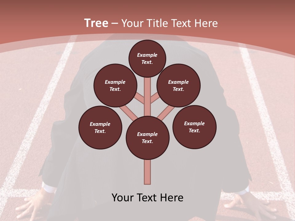 Photo Of Man With Back Pain Isolated On A Blue Background PowerPoint Template