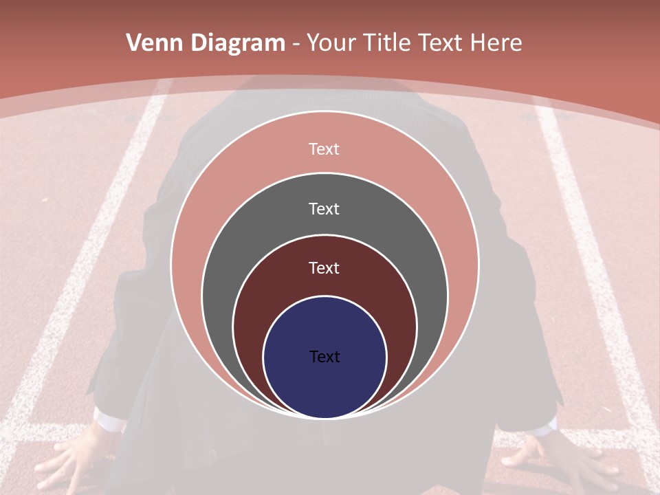 Photo Of Man With Back Pain Isolated On A Blue Background PowerPoint Template