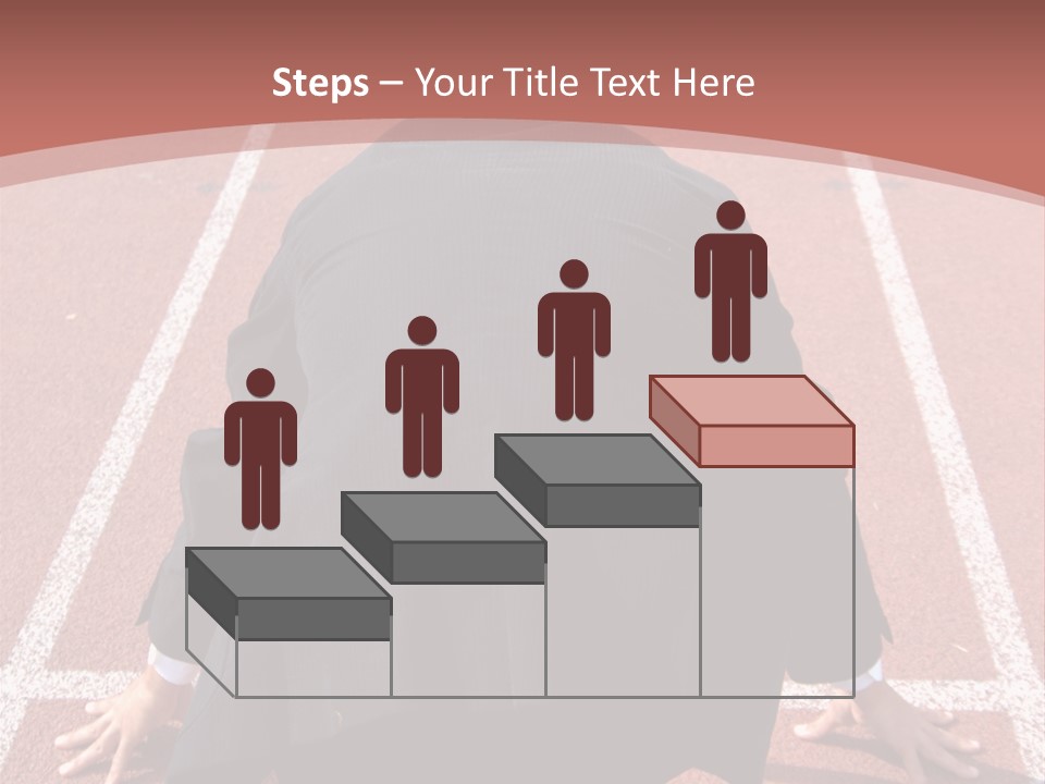 Photo Of Man With Back Pain Isolated On A Blue Background PowerPoint Template