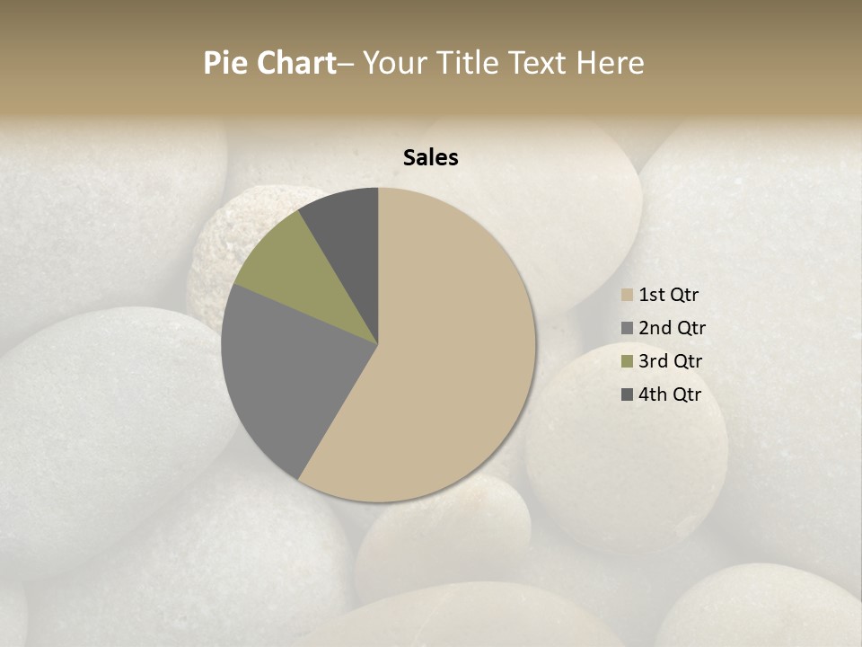 A Pile Of Rocks With A Name Of Presentation PowerPoint Template