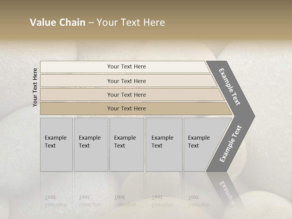 A Pile Of Rocks With A Name Of Presentation PowerPoint Template