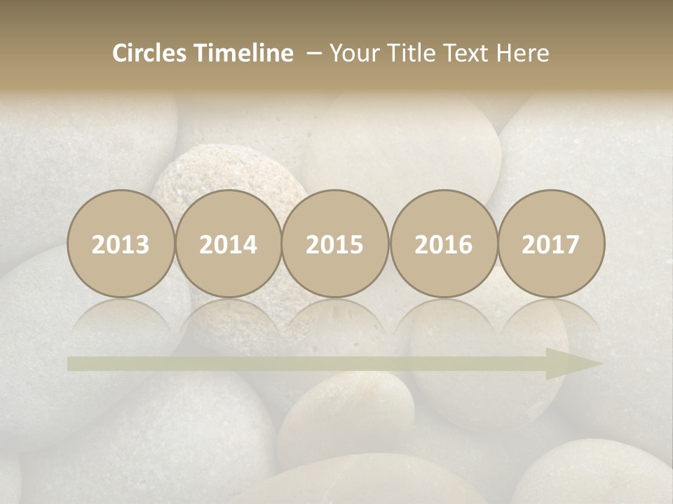 A Pile Of Rocks With A Name Of Presentation PowerPoint Template