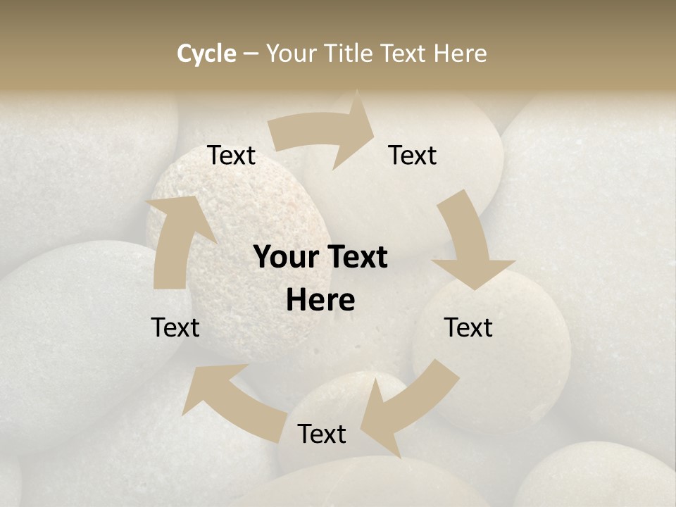 A Pile Of Rocks With A Name Of Presentation PowerPoint Template