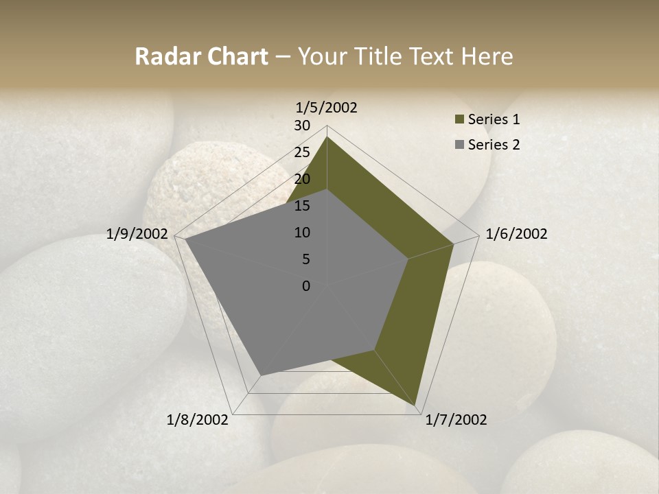 A Pile Of Rocks With A Name Of Presentation PowerPoint Template