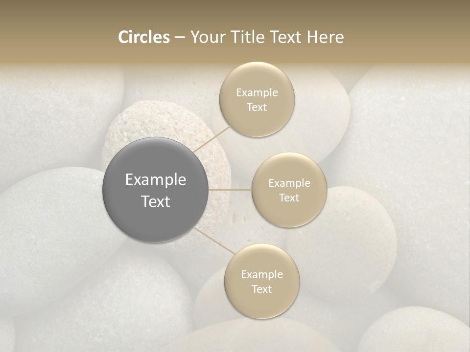 A Pile Of Rocks With A Name Of Presentation PowerPoint Template