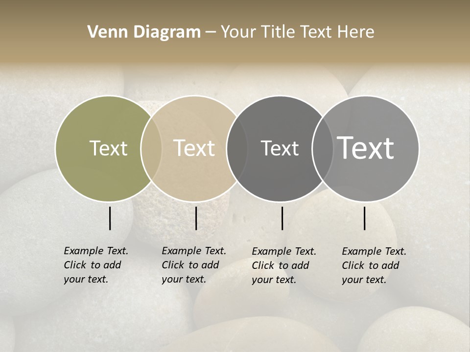 A Pile Of Rocks With A Name Of Presentation PowerPoint Template