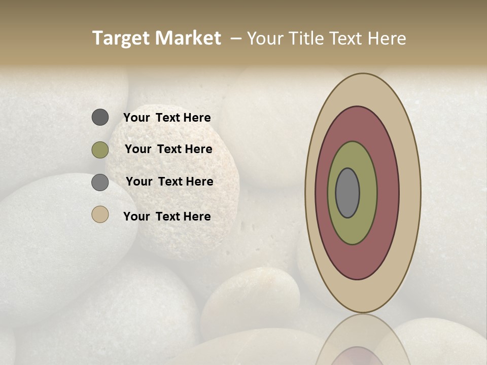 A Pile Of Rocks With A Name Of Presentation PowerPoint Template