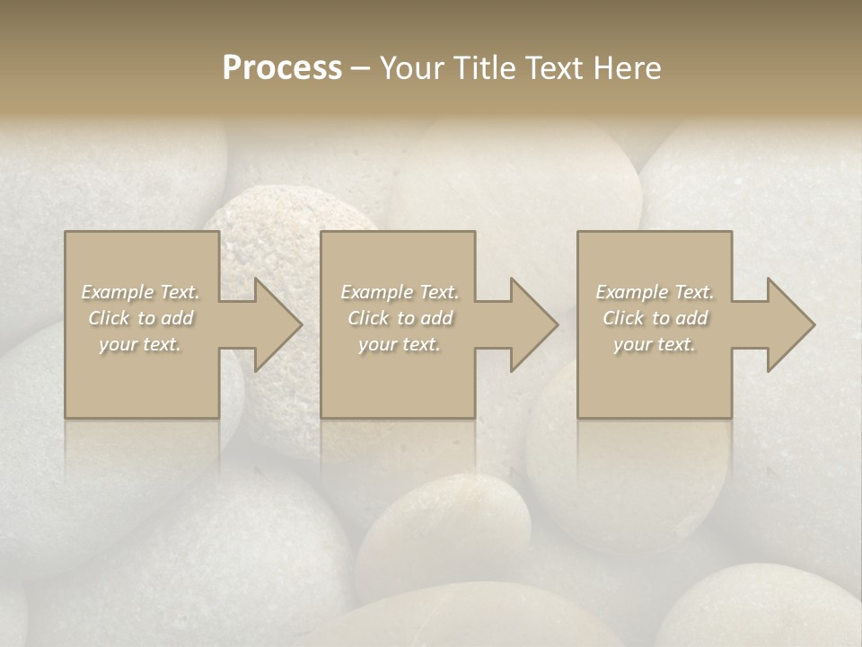 A Pile Of Rocks With A Name Of Presentation PowerPoint Template