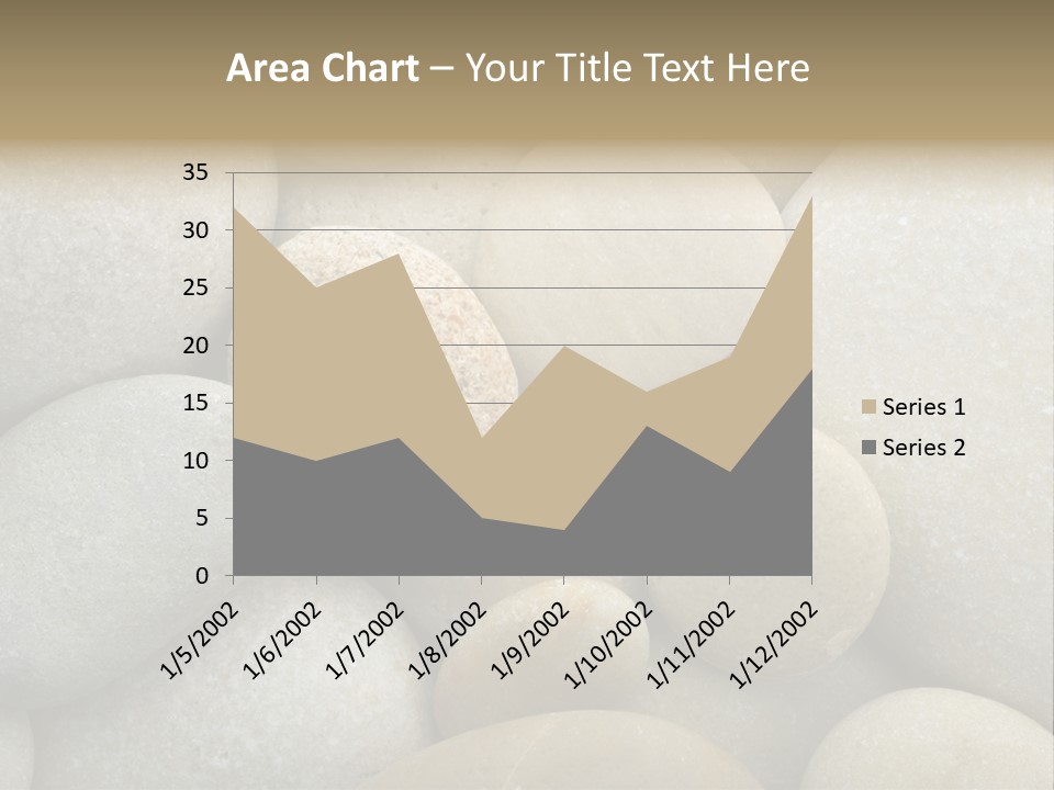 A Pile Of Rocks With A Name Of Presentation PowerPoint Template