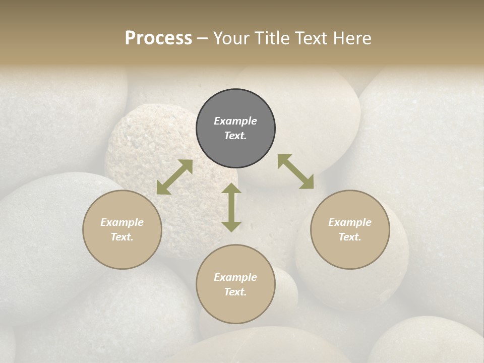 A Pile Of Rocks With A Name Of Presentation PowerPoint Template