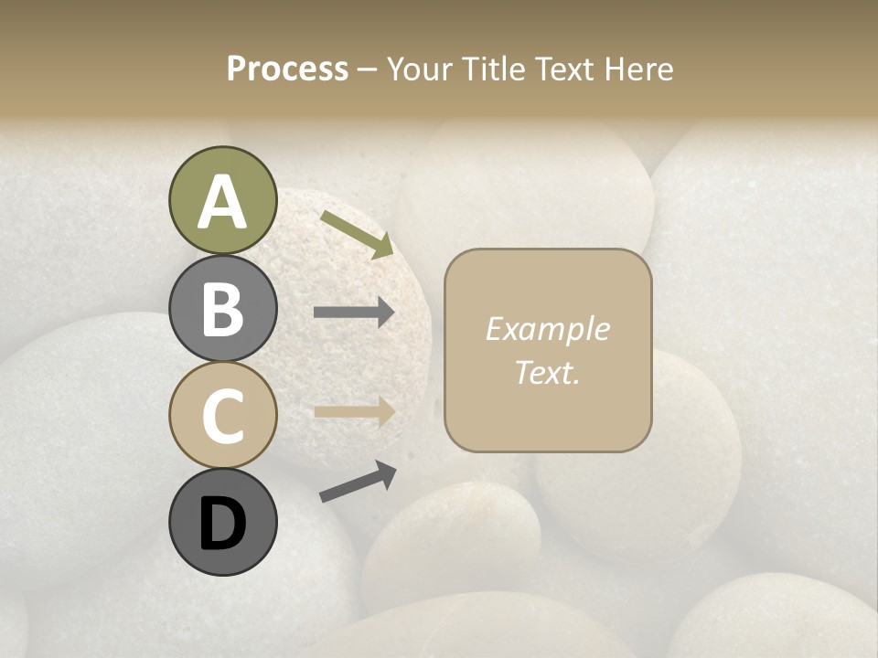 A Pile Of Rocks With A Name Of Presentation PowerPoint Template