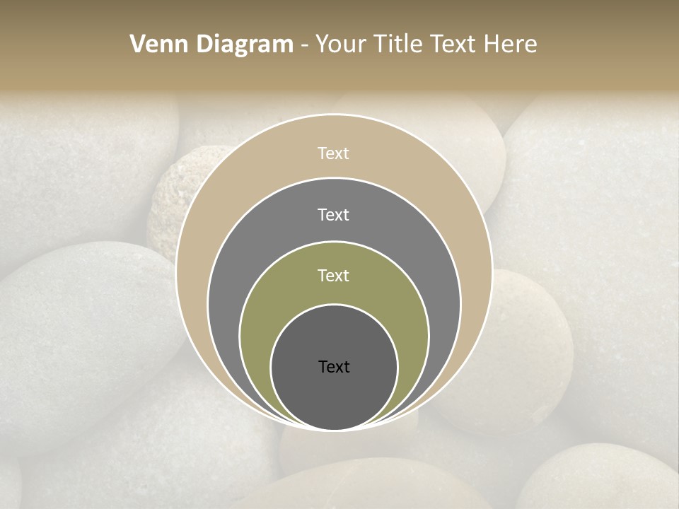 A Pile Of Rocks With A Name Of Presentation PowerPoint Template