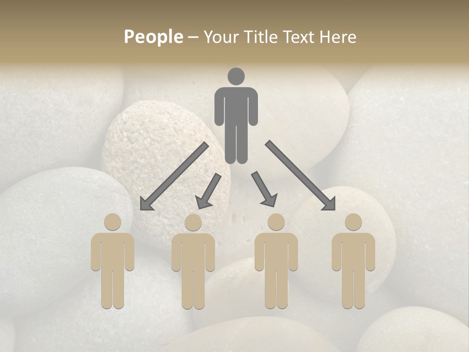 A Pile Of Rocks With A Name Of Presentation PowerPoint Template