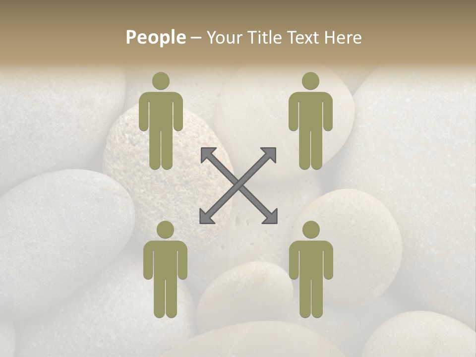 A Pile Of Rocks With A Name Of Presentation PowerPoint Template