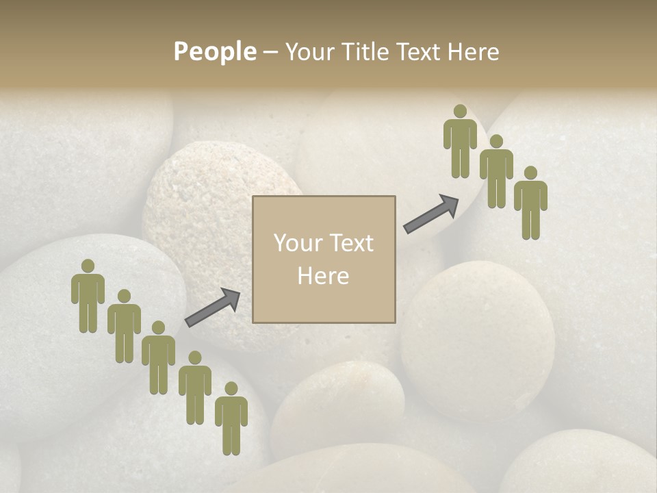 A Pile Of Rocks With A Name Of Presentation PowerPoint Template