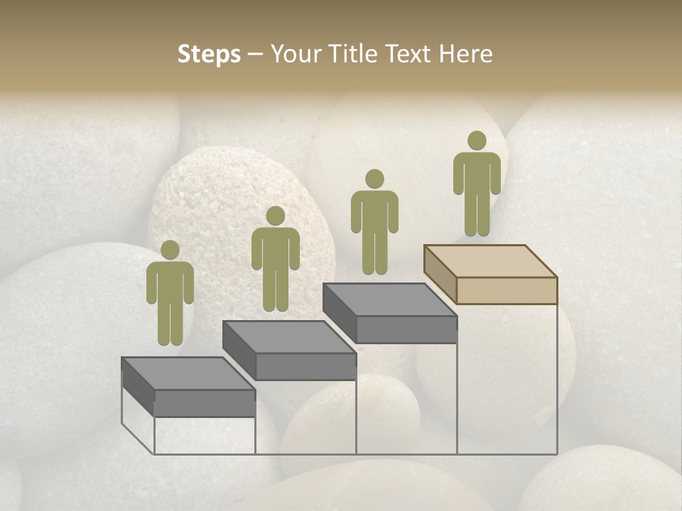 A Pile Of Rocks With A Name Of Presentation PowerPoint Template