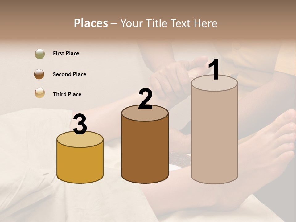Foot Massage In Spa PowerPoint Template