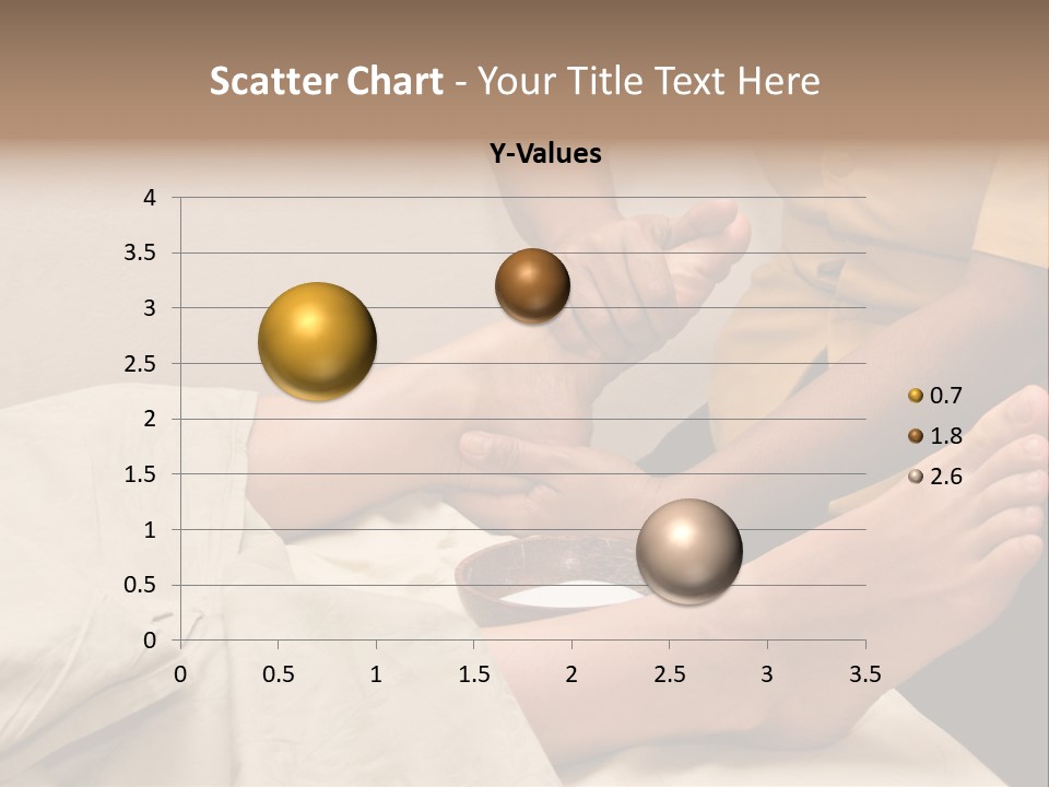 Foot Massage In Spa PowerPoint Template