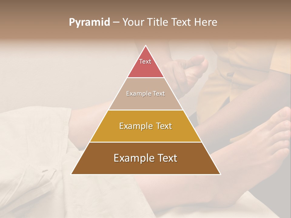 Foot Massage In Spa PowerPoint Template