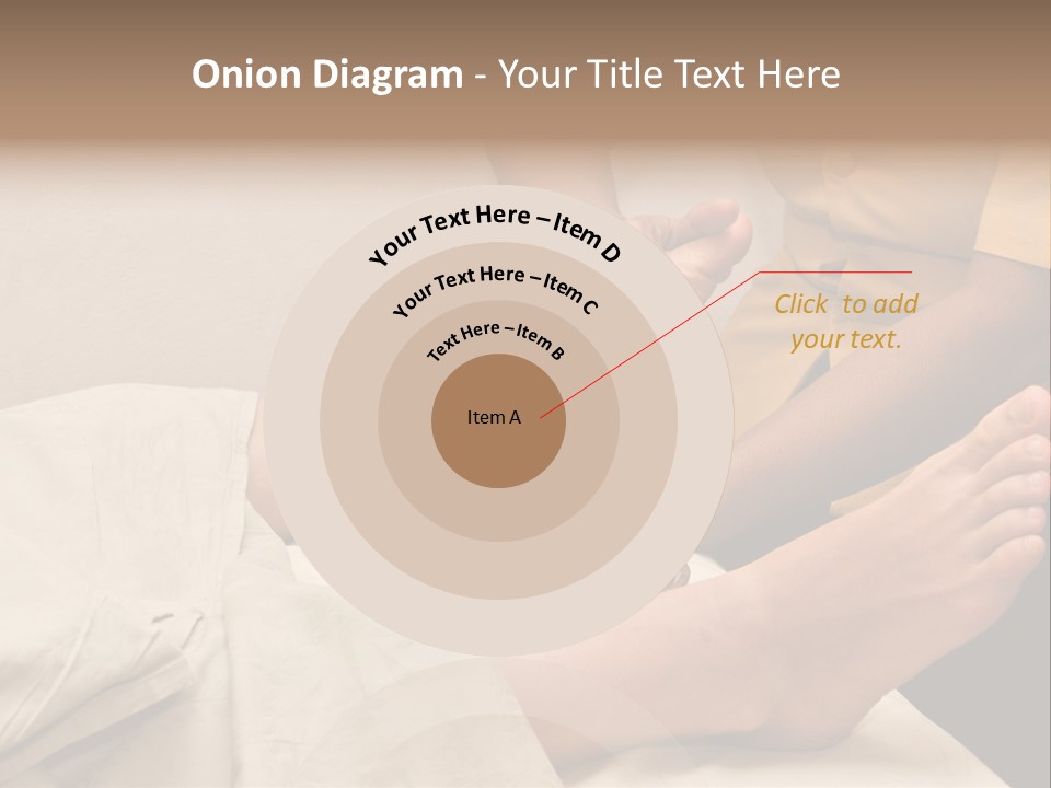 Foot Massage In Spa PowerPoint Template