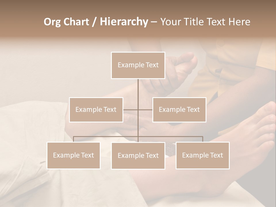 Foot Massage In Spa PowerPoint Template