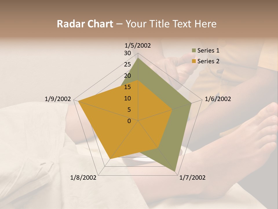 Foot Massage In Spa PowerPoint Template