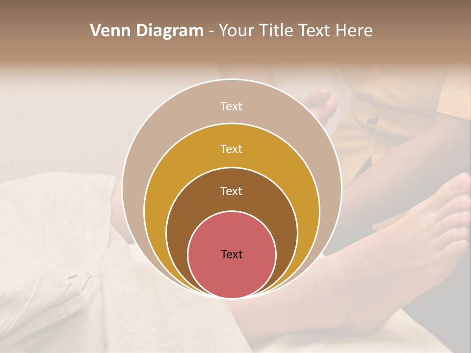 Foot Massage In Spa PowerPoint Template