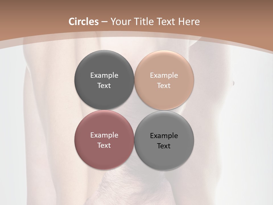 A Man Holding His Back In Pain Powerpoint Presentation PowerPoint Template