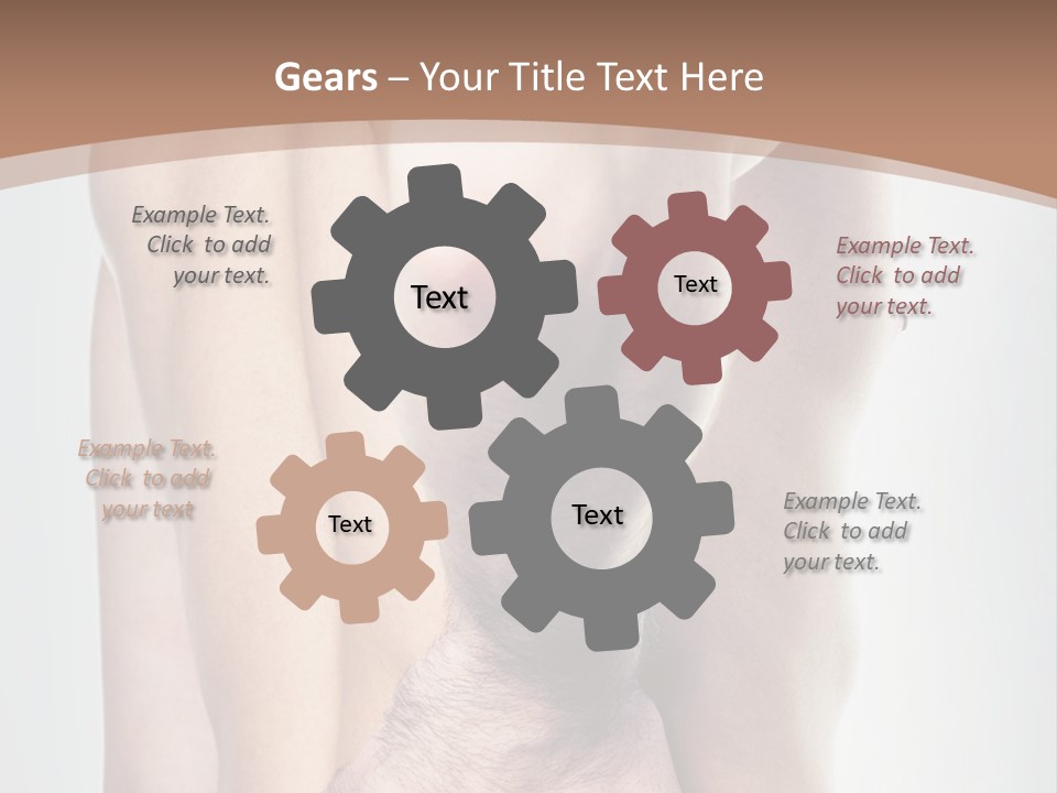 A Man Holding His Back In Pain Powerpoint Presentation PowerPoint Template