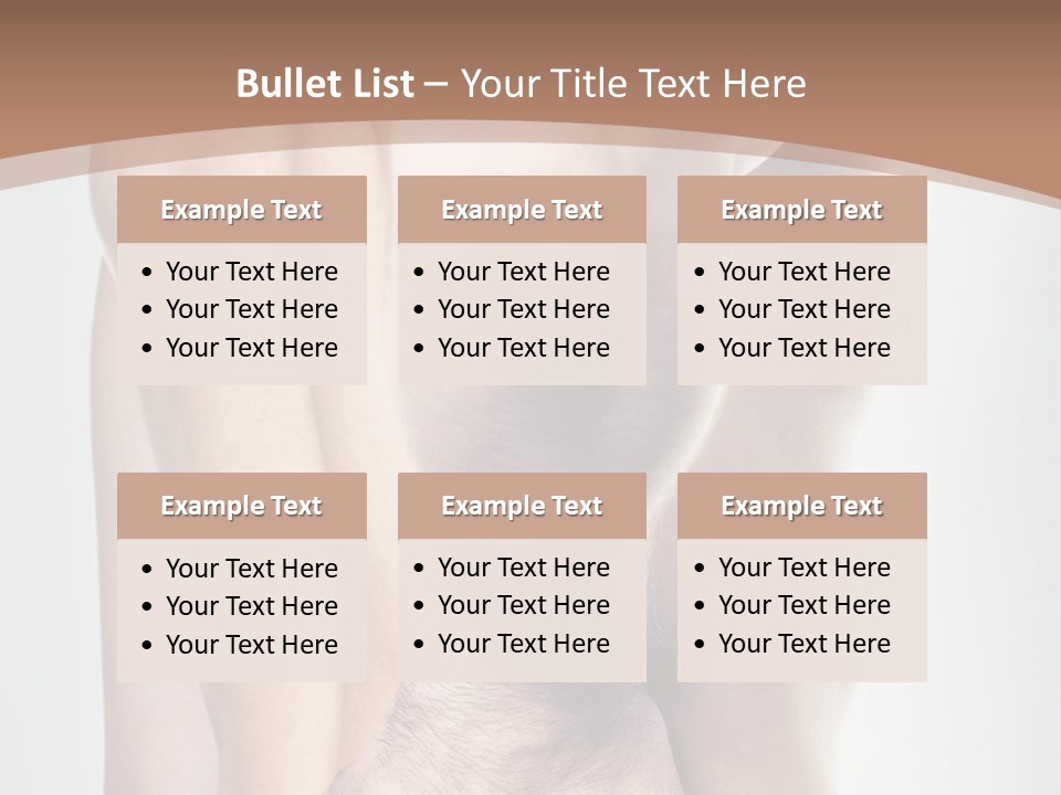 A Man Holding His Back In Pain Powerpoint Presentation PowerPoint Template