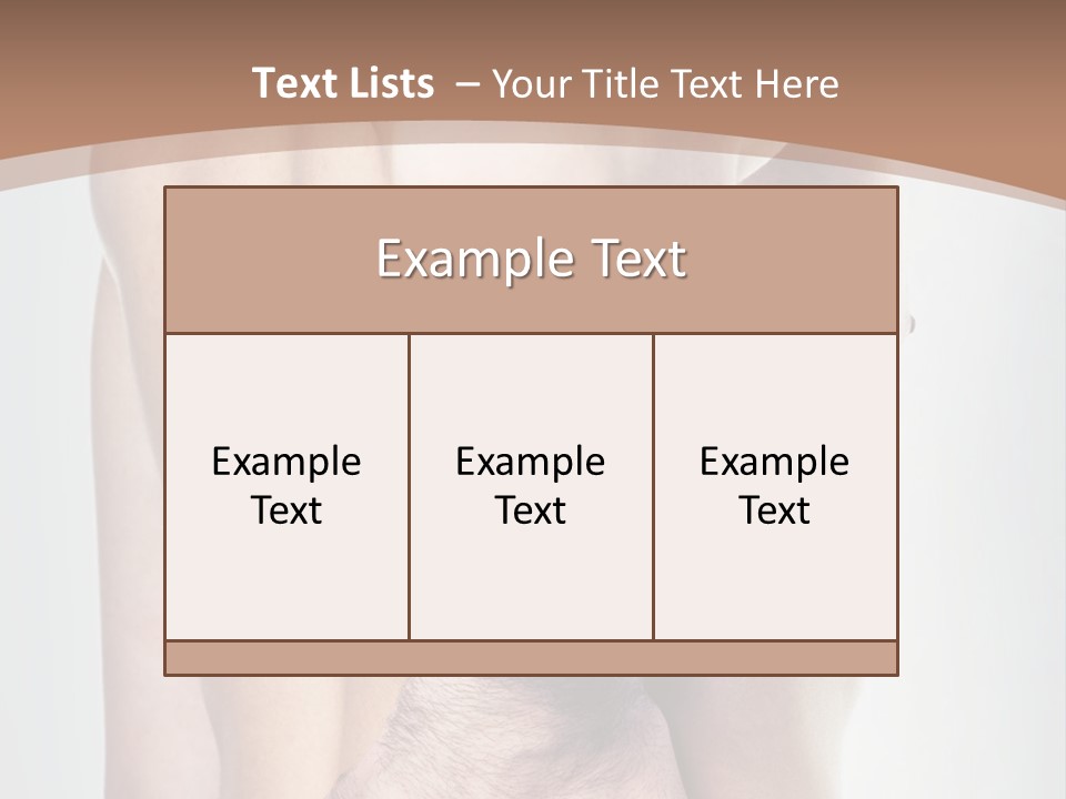 A Man Holding His Back In Pain Powerpoint Presentation PowerPoint Template