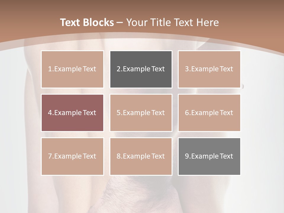 A Man Holding His Back In Pain Powerpoint Presentation PowerPoint Template