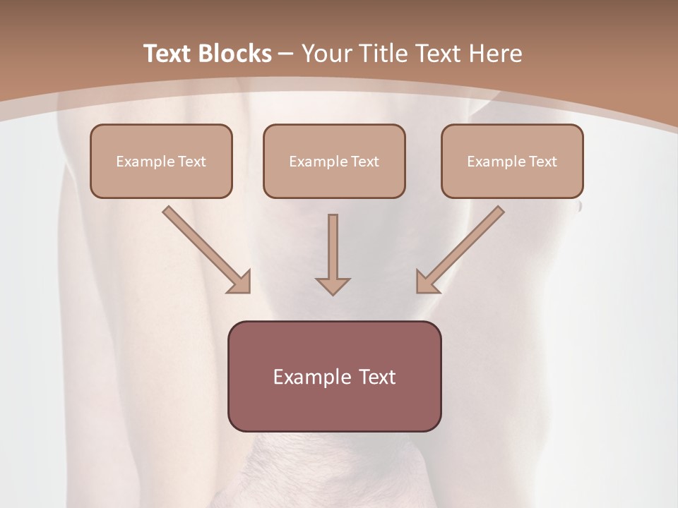 A Man Holding His Back In Pain Powerpoint Presentation PowerPoint Template